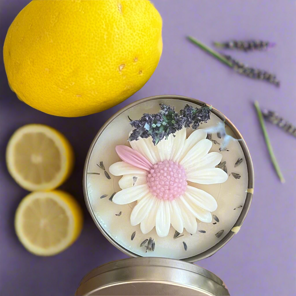 Lemon Lavender Wickless Candle