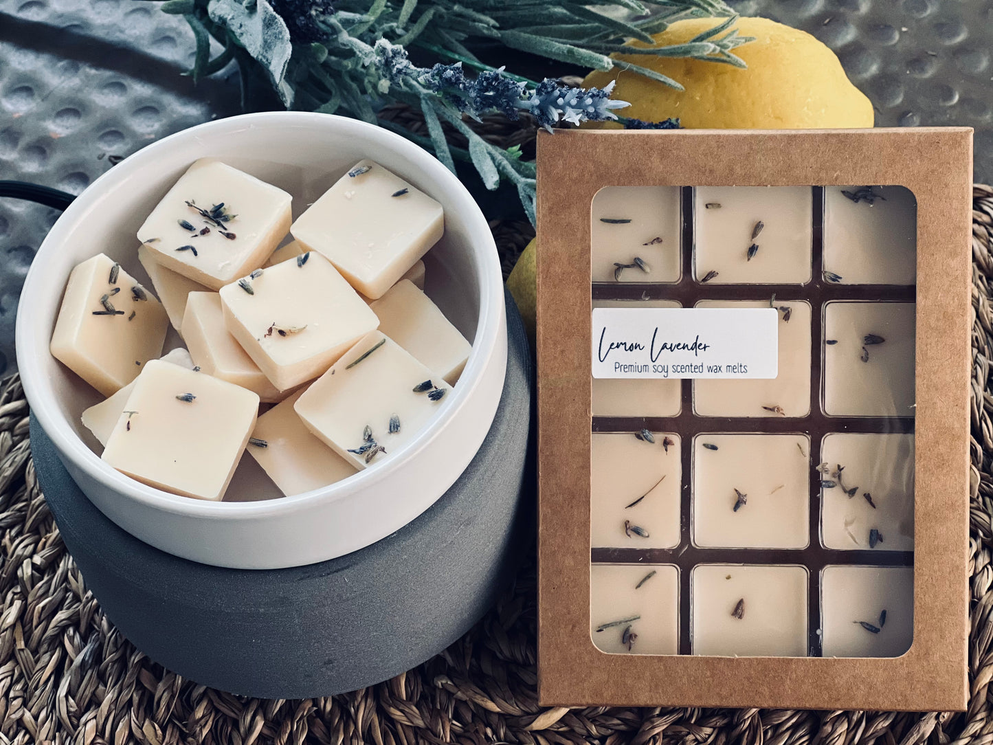 Lemon Lavender 12cube Wax Melts