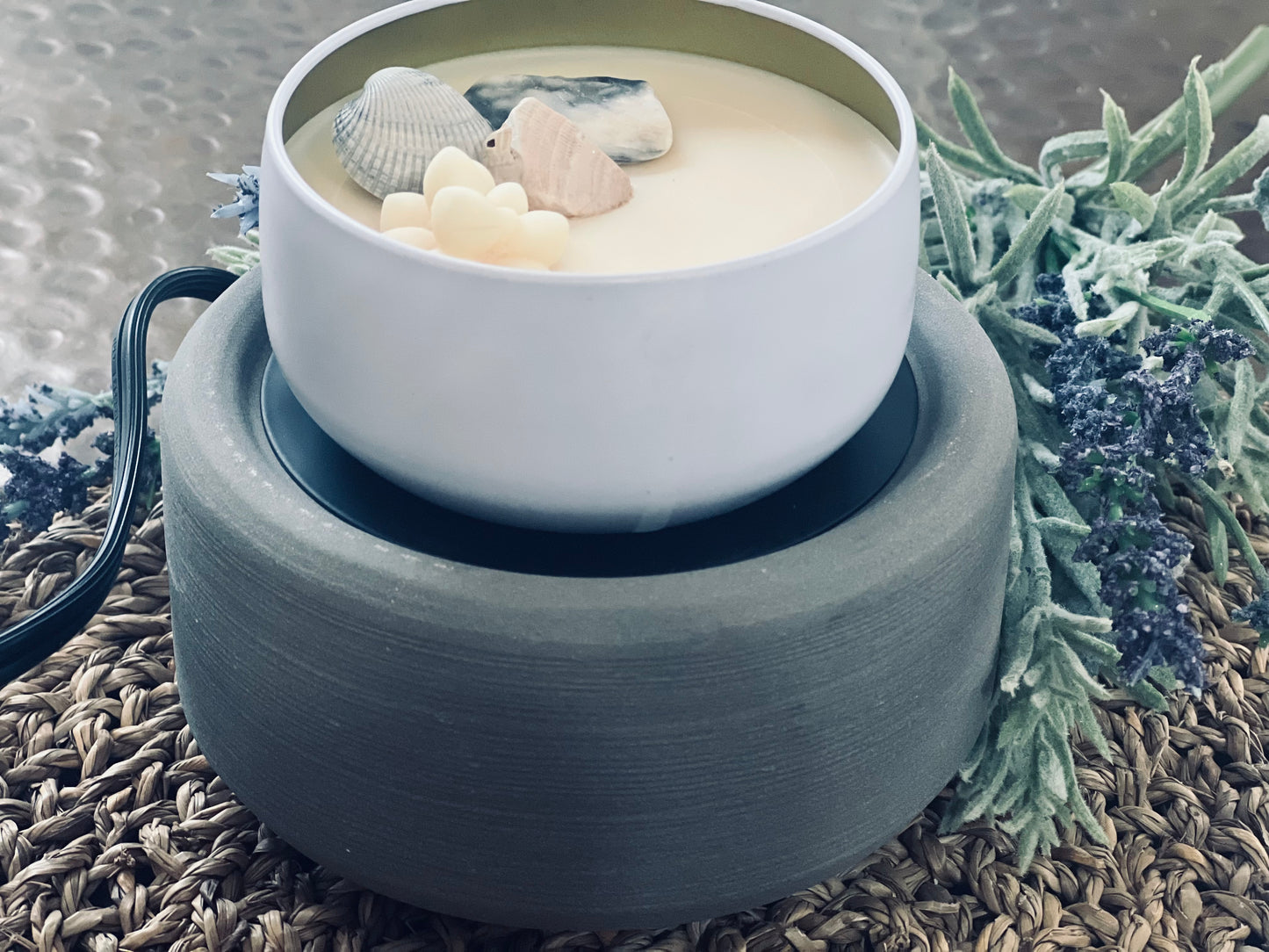 Grey Texture 2-in-1 Warmer
