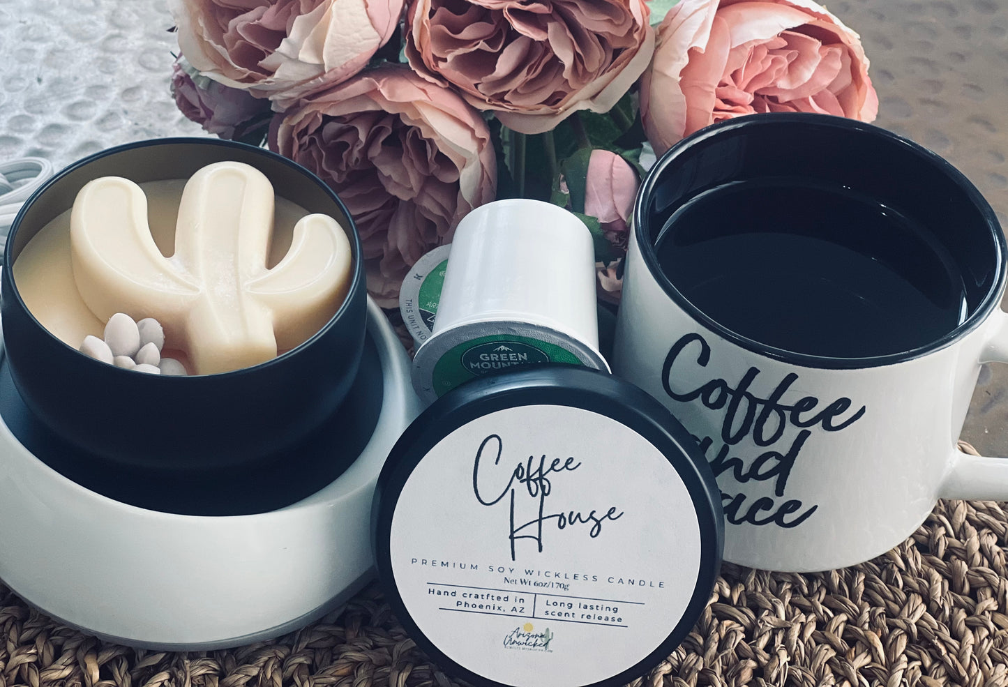 Coffee House Wickless Candle