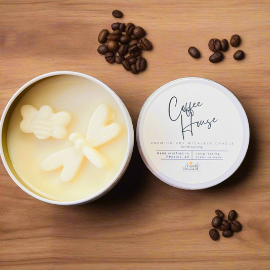 Coffee House Wickless Candle