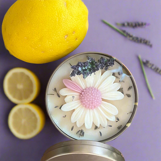 Lemon Lavender Wickless Candle