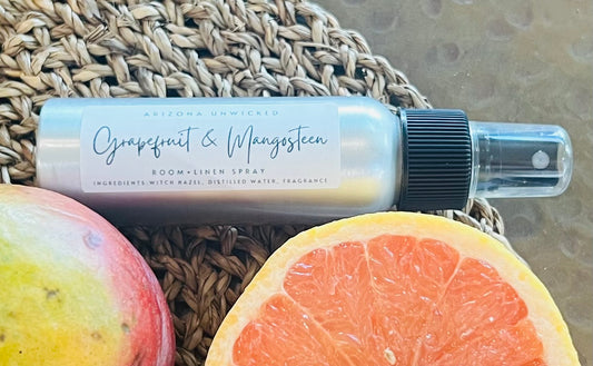 Grapefruit and Mangosteen Room + Linen Spray