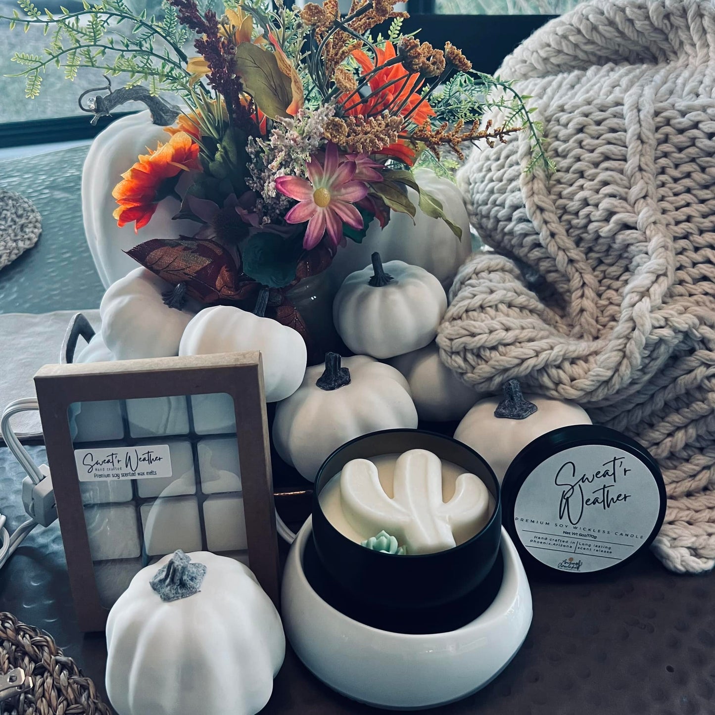 Sweat'r Weather Wickless Candle