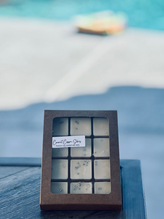 Coconut Copper Skies 12cube Wax Melts