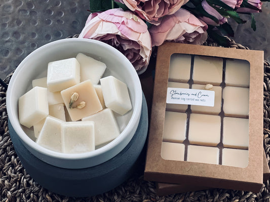 Strawberries and Cream wax melts