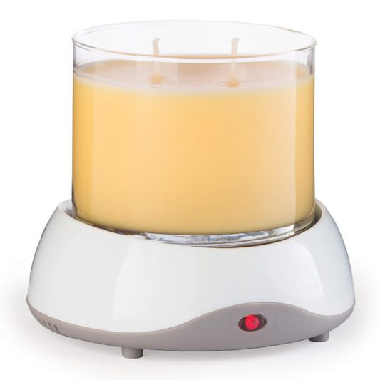 ORIGINAL CANDLE WARMER - WHITE W/ AUTO SHUT OFF
